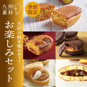 季節限定品　お味見　プレゼントにも！　バラエティセット　「九州の秋を味わおう！お楽しみセット」15個詰合せ