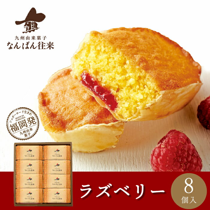 父の日 焼き菓子 詰め合わせ「なんばん往来 ラズベリー 8個入」ギフト さかえ屋 洋菓子 福岡 お土産