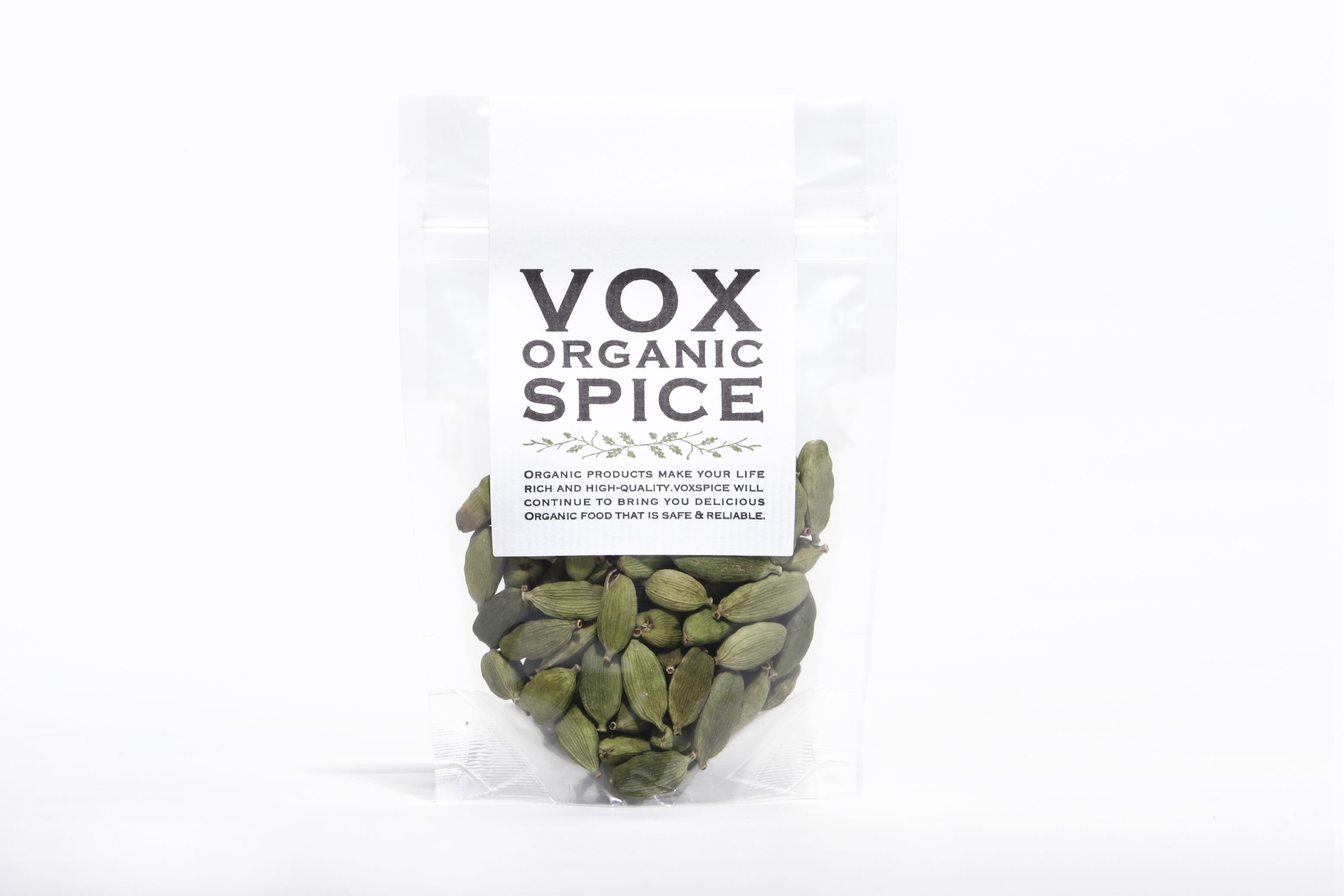 3193/【voxspice】オーガニック カルダモンシード 30g グアテマラ産 JAS 有機栽培 ...