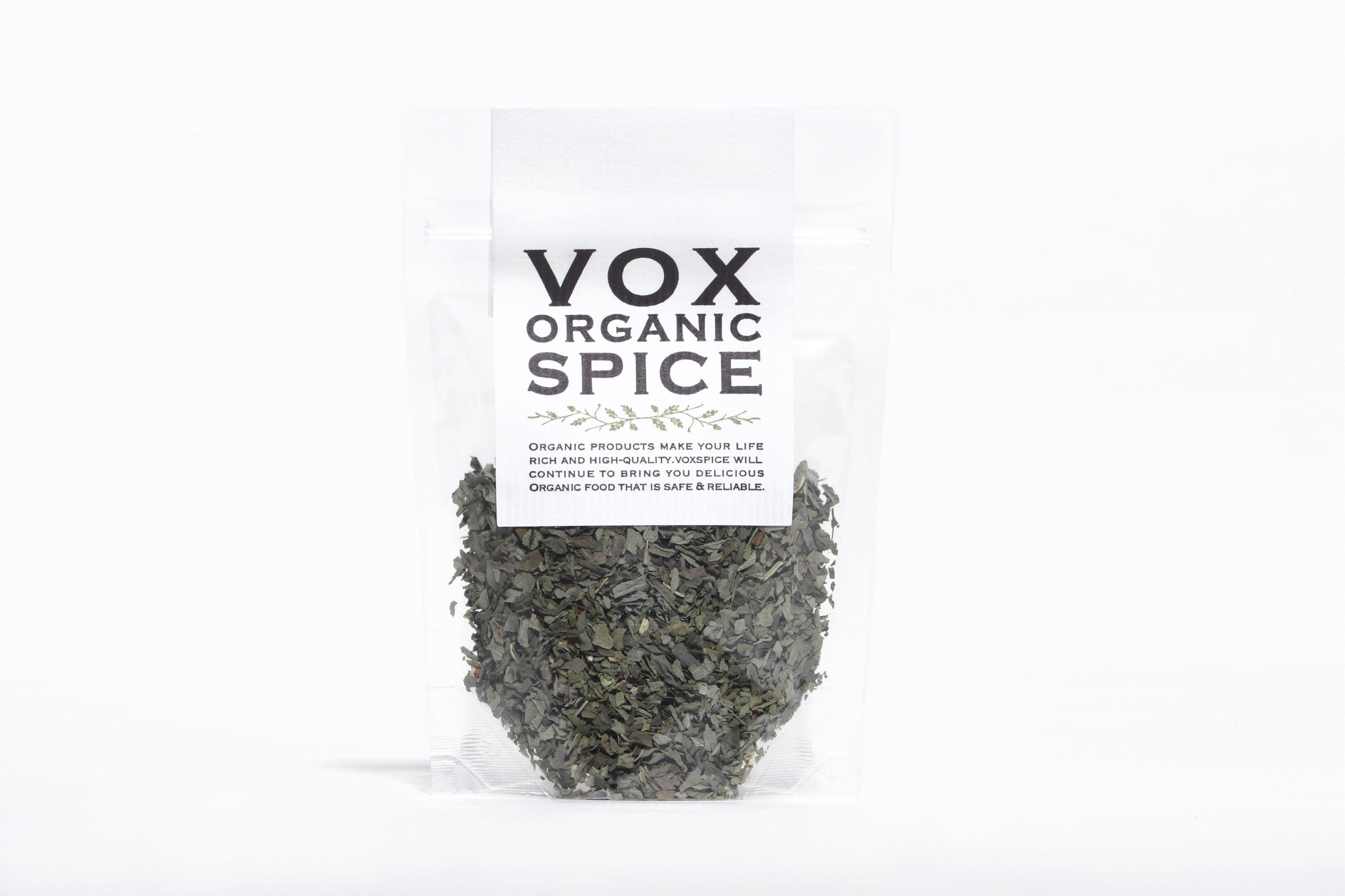 3399/【voxspice】オーガニック バジル 10g エジプト産 JAS 有機栽培 農薬不使用 スパイス/香辛料