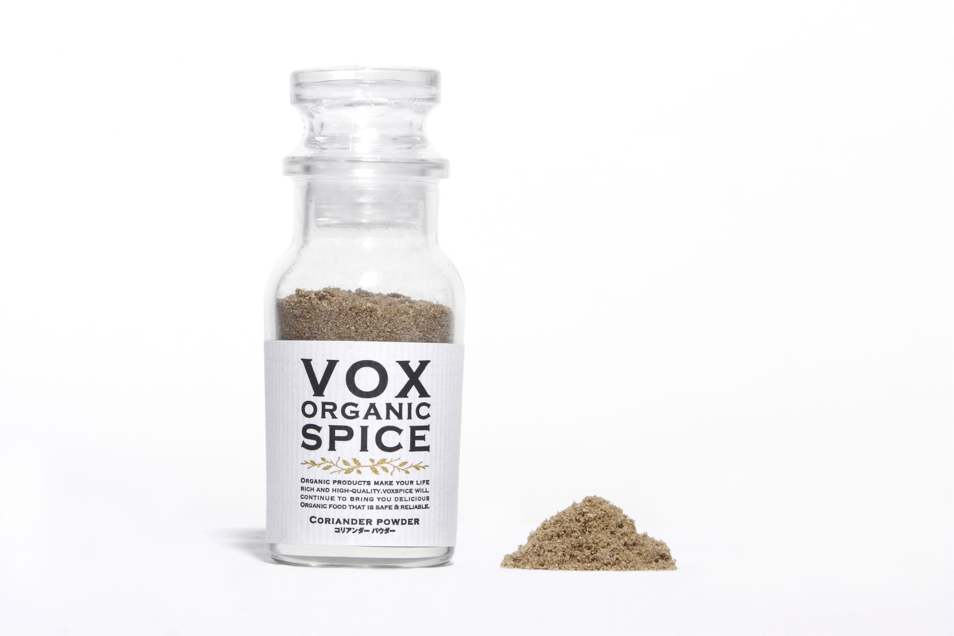 5051/【voxspice】【瓶入り】オーガニック コリアンダー パウダー 20g オーストリ...