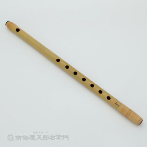 篠笛彫込七ッ穴四本調子獅子田・竹峰