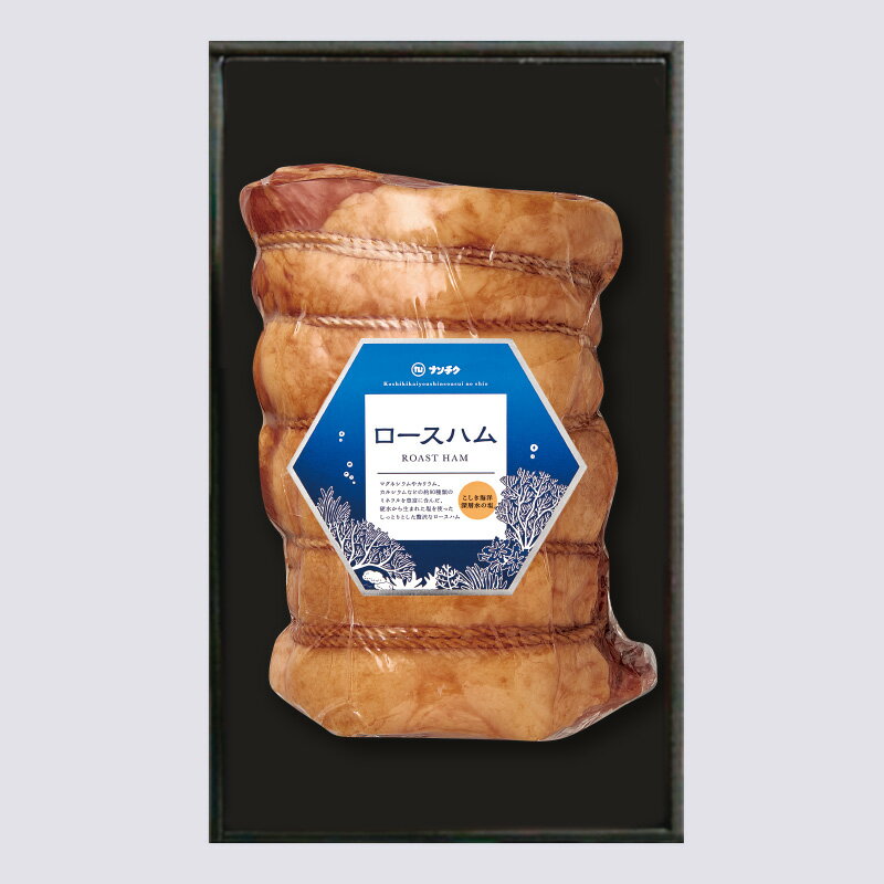 【ナンチク】【国産】【送料無料】N-10 手巻ロースハム こしき海洋深層水の塩 お歳暮 鹿児島