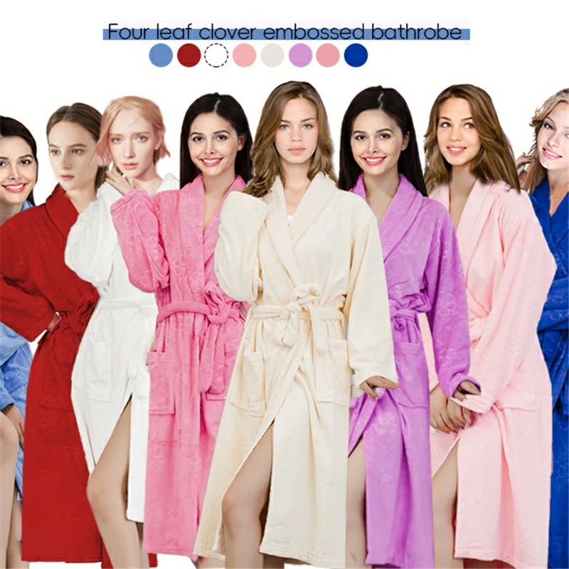 バスローブ レディース もこもこ 厚手 冬 大きいサイズ カップル パジャマ 編み上げ コンフォート 韓国..