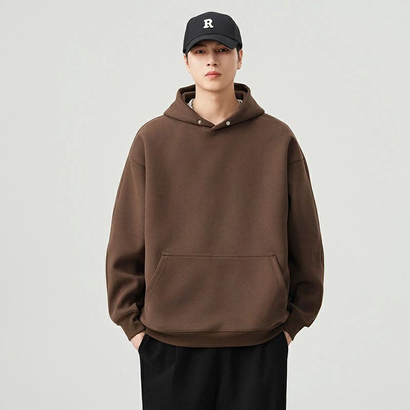 メンズ パーカー おしゃれ 長袖 カジュアル ジャケット ゆったり 秋 アメカジ フーデッド ヘビーウエイト 高級 冬 服 プルパーカ