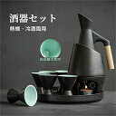 日本酒 清酒 酒器 熱燗器 冷酒器 熱燗冷酒の両方できる酒器セット 盃 燗 酒器セット 焼酎 徳利 徳利セット 陶器 猪口 おちょこ