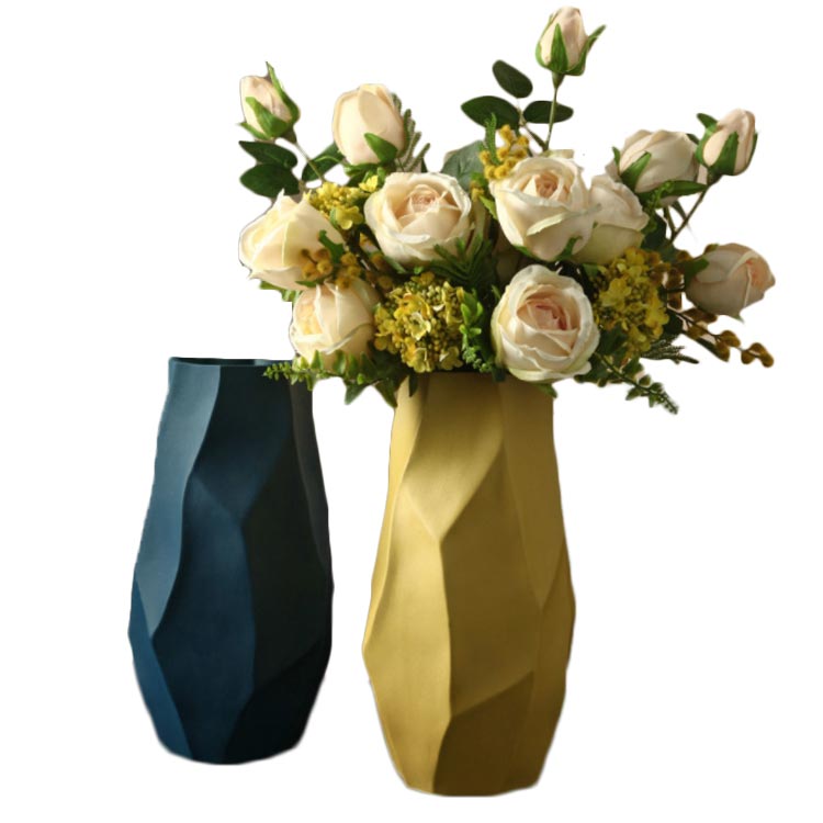 イエロー 陶器 花瓶 おしゃれ オレンジ インスタ映え 陶器 フラワーベース 大型 ブルー 白 大きい 北欧 ホワイト スウェーデン