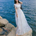 丈長 フレアスカート マキシ ドレス ロング ワンピース レーススカート レディース フレア スカート フルレング ロングスカート