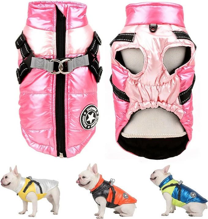 メタリッ ペット服 犬服 秋冬 フレンチ おしゃれ ブルドッグ 服