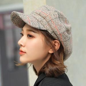 防寒 あったか UVカット ぼうし キャスケット 暖かい 帽子 厚手 小顔効果 ハット 紫外線対策 キャップ ..