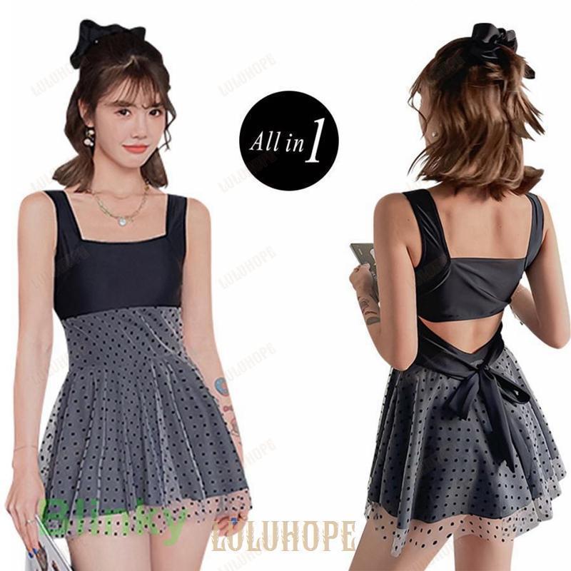 オールインワン ワンピース オトナ女子 パッド付き 水着 体型カバー チュールスカート レディース ノンワイヤー