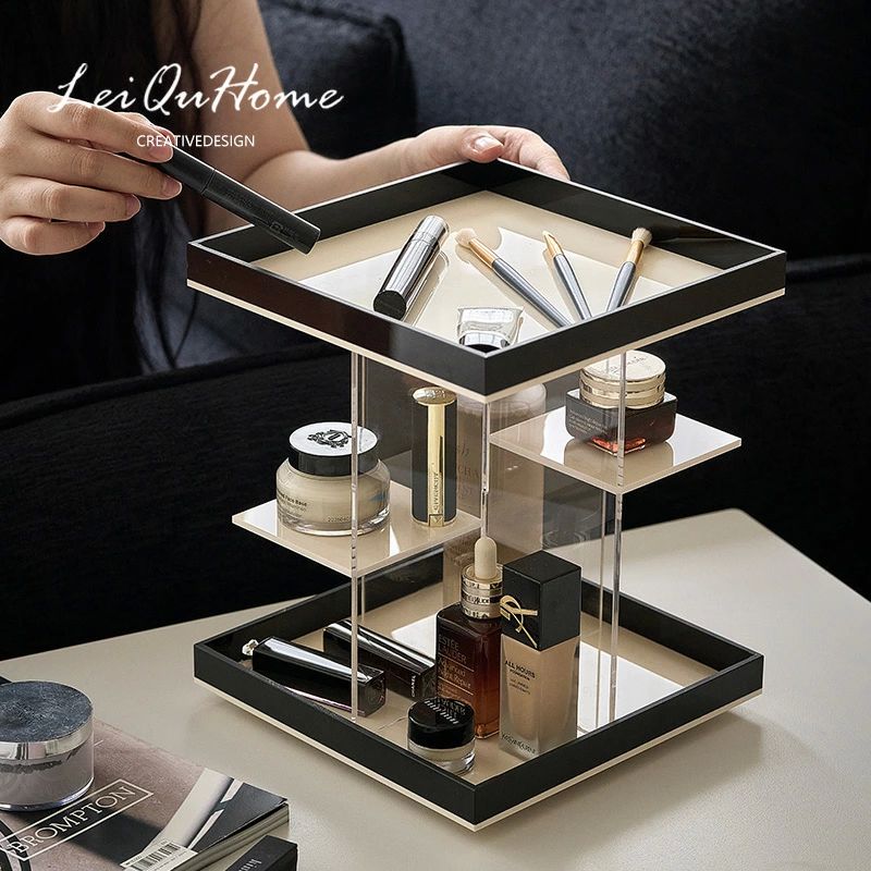 ネイルボックス アクリルケース メイクボックス 引き出し付き収納 コスメ収納 収納ボックス コスメボックス 化粧品収納 化粧品収