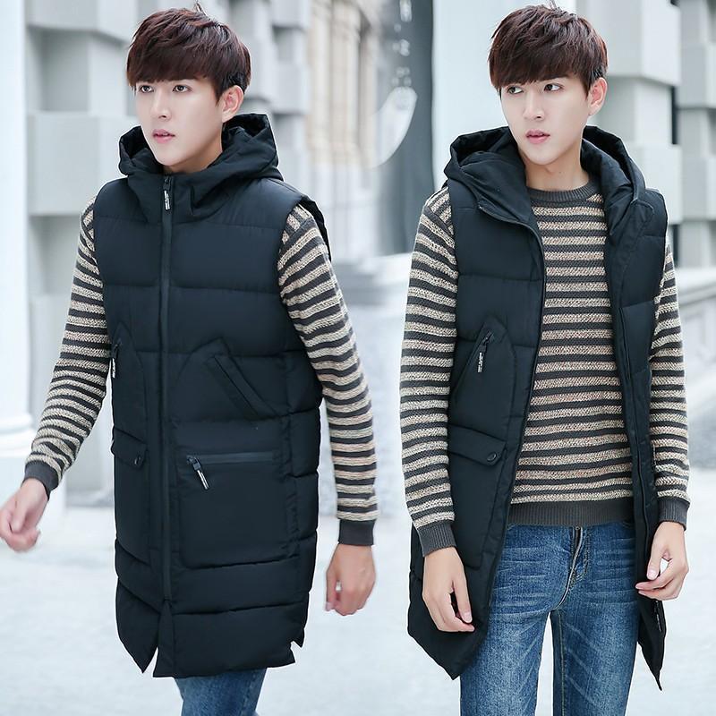 中綿ベスト ジレ 軽量 厚手 ダウンベスト ジャンパー 無地 ベスト ロングベスト チョッキ 細身 保温ト..