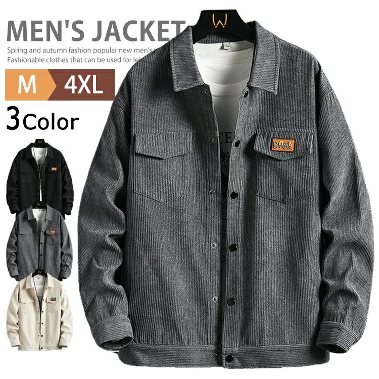 コーチジ アウター ジャケット コーデュロイ メンズ ジャケット