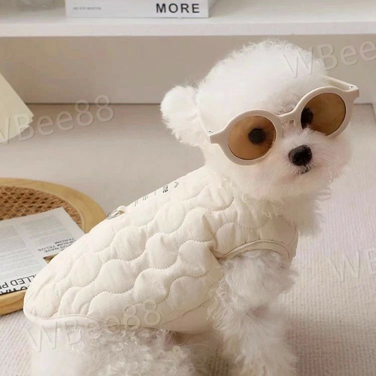 あったか 小型犬 ベスト 裏ボア 犬 猫服 キルティングベスト ドッグウェア ペットウェア 犬服 中綿 ハ..