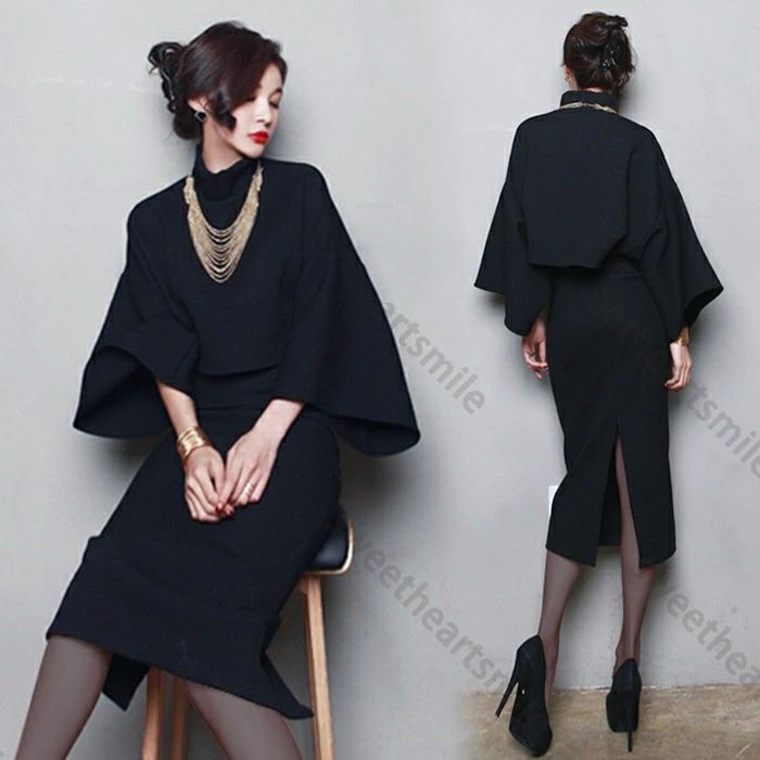 ママスーツ 細身ビジネス 制服OL 通勤 上下セット チョーカー付きタイトスカートスーツ オフィス 事務..