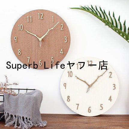 壁掛け時計 デジタル 木 おしゃれ リビング 北欧 静音 掛け時計 時計 インテリア 見やすい 木製 連続秒..