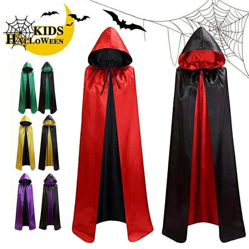 貴 威圧的 ミステリアス ロングマント 男女問わず 子供 大人 高級 本格 変身 ドラキュラ 吸血鬼 マント ヴァンパイア ハロウィン