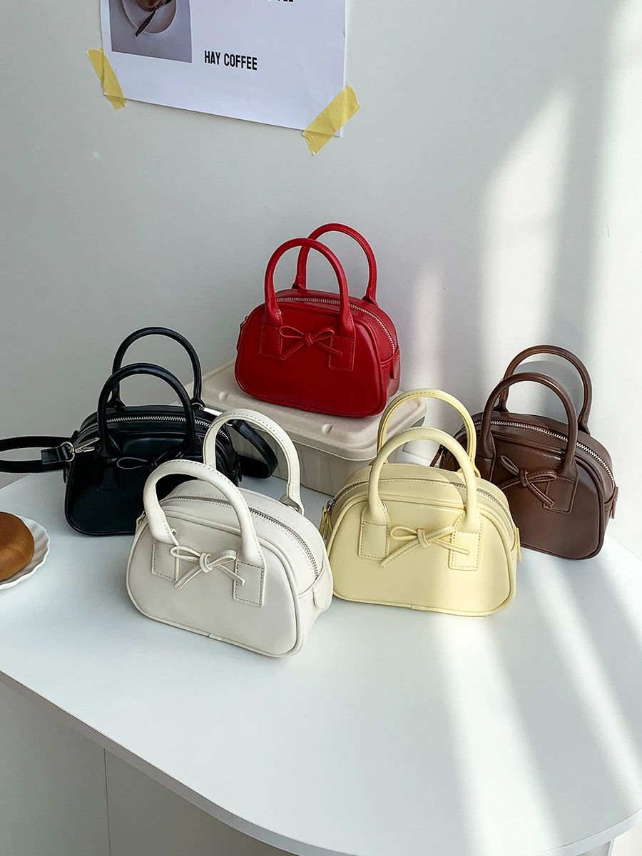 モダンシンプル 手提げ兼用 可愛い小さいバッグ