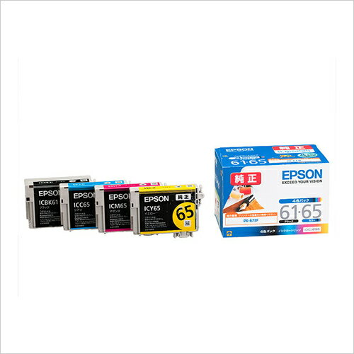 乐天商城 - エプソン EPSON 純正 インクカートリッジ IC4CL6165 4色パック 送料無料