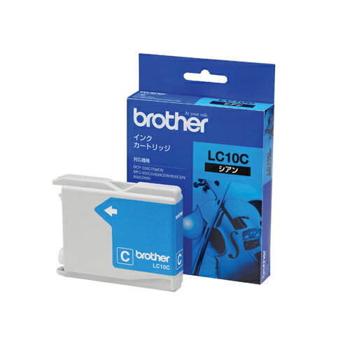 Rakuten - ブラザー brother純正 インクカートリッジ LC10C シアン 送料無料