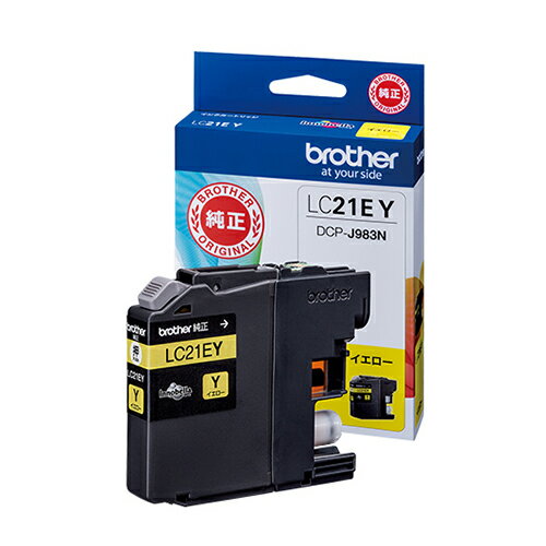 Rakuten - ブラザー brother純正 インクカートリッジ LC21EY イエロー 送料無料