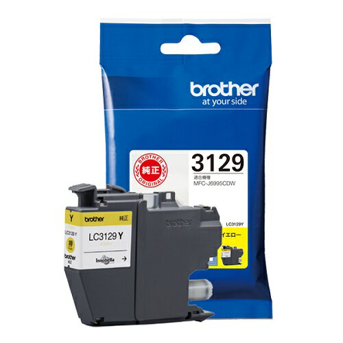 Rakuten - ブラザー brother純正 インクカートリッジ LC3129 Y イエロー 送料無料