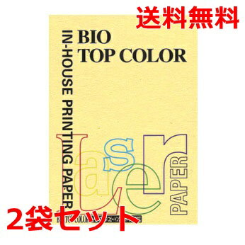 Rakuten - 伊東屋 バイオトップカラー 80g A4 BT103 イエロー 100枚×2 モンディ
