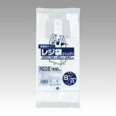 レジ袋 乳白 省資源 100枚×5 表面エンボス加工 送料無料