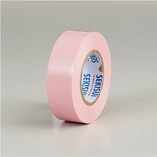 Rakuten - 積水 エスロンテープ 5巻 ピンク 幅19mm×長さ10m V360P1N ビニールテープ 送料無料