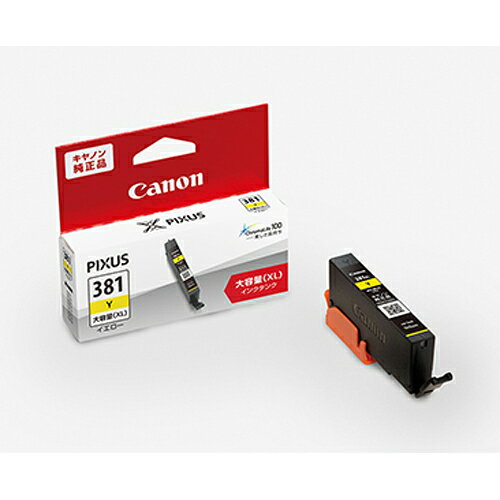 Canon キヤノン 純正インクカートリッジ BCI-381XLY イエロー 大容量 対応機種:PIXUS TS8230, PIXUS TS6230, PIXUS TS8130, PIXUS TS6130, TS9530, PIXUS TR8530, PIXUS TR7530 ※取り寄せのため、在庫切れ・終売の際はキャンセルさせて頂きます。Canon キヤノン 純正インクカートリッジ BCI-381XLY イエロー 大容量 対応機種:PIXUS TS8230, PIXUS TS6230, PIXUS TS8130, PIXUS TS6130, TS9530, PIXUS TR8530, PIXUS TR7530 ※取り寄せのため、在庫切れ・終売の際はキャンセルさせて頂きます。