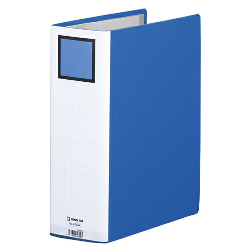 乐天商城 - キングファイルG 978GX 3冊セット A4 縦 青 キングジム
