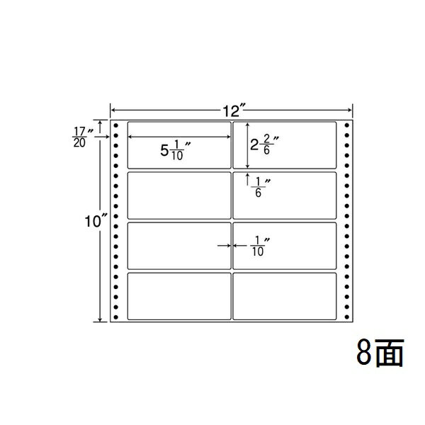 乐天商城 - ナナラベル M12U ナナフォームM 8面2×4 500シート
