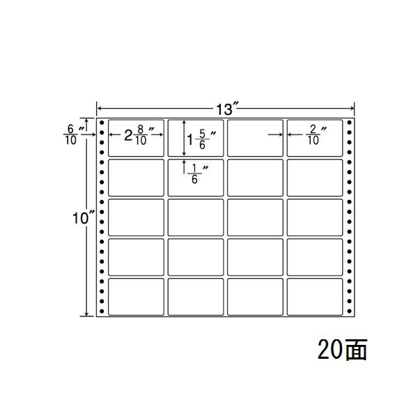 Rakuten - ナナラベル M13D ナナフォームM 20面4×5 500シート