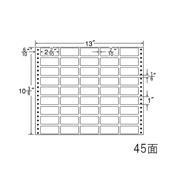 Rakuten - ナナラベル M13P ナナフォームM 45面5×9 500シート