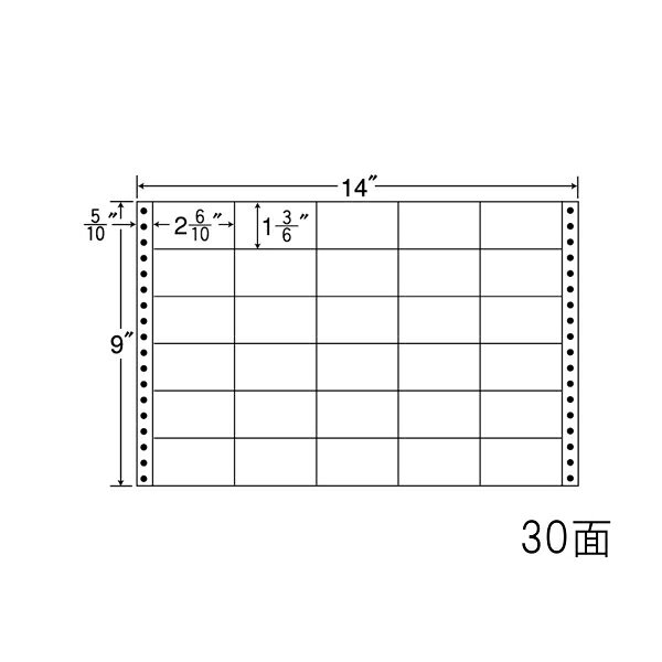 ナナラベル M14F ナナフォームM 30面5×6 500シートシートサイズ:14"×9"(356mm×229mm)ラベルサイズ:2 6/10"×1 3/6"(66mm×38mm)面付:6面×5面 30面対応プリンタ:ドットプリンタ入数:500折(15,000枚)ナナフォーム 連続ラベルタックシール Mタイプ(レギュラータイプ)●コンピュータ用ラベルの専用タック紙を使用し、最も普及している連続ラベルです。剥離紙は白色クラフトセパです。ナナラベル M14F ナナフォームM 30面5×6 500シートシートサイズ:14"×9"(356mm×229mm)ラベルサイズ:2 6/10"×1 3/6"(66mm×38mm)面付:6面×5面 30面対応プリンタ:ドットプリンタ入数:500折(15,000枚)ナナフォーム 連続ラベルタックシール Mタイプ(レギュラータイプ)●コンピュータ用ラベルの専用タック紙を使用し、最も普及している連続ラベルです。剥離紙は白色クラフトセパです。
