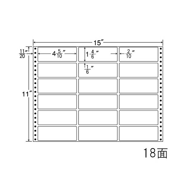 Rakuten - ナナラベル M15B ナナフォームM 18面3×6 500シート