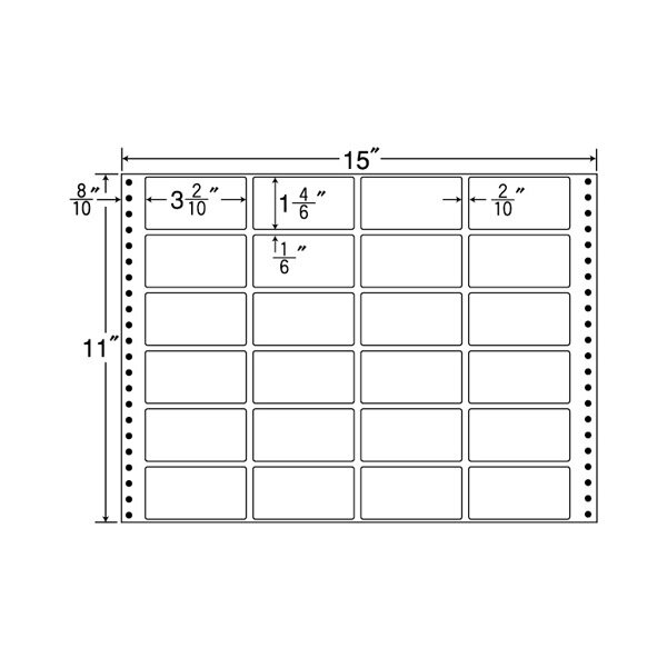 Rakuten - ナナラベル M15O ナナフォームM 24面4×6 500シート