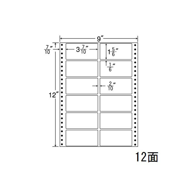 ナナラベル M9D ナナフォームM 12面2×6 500シート(3)