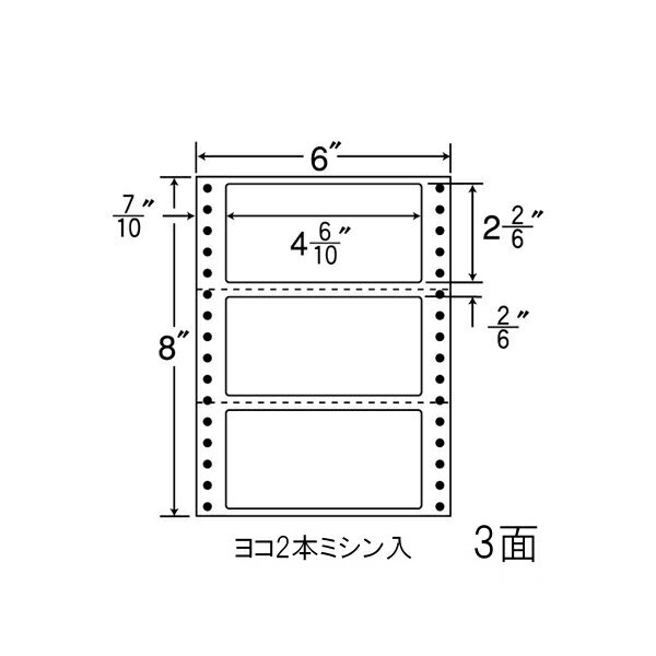 乐天商城 - ナナラベル MM6E ナナフォームM 3面1×3 1000シート