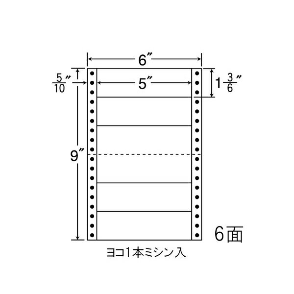 Rakuten - ナナラベル MM6P ナナフォームM 6面1×6 1000シート