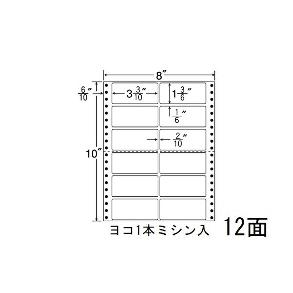 乐天商城 - ナナラベル MM8P ナナフォームM 12面2×6 500シート
