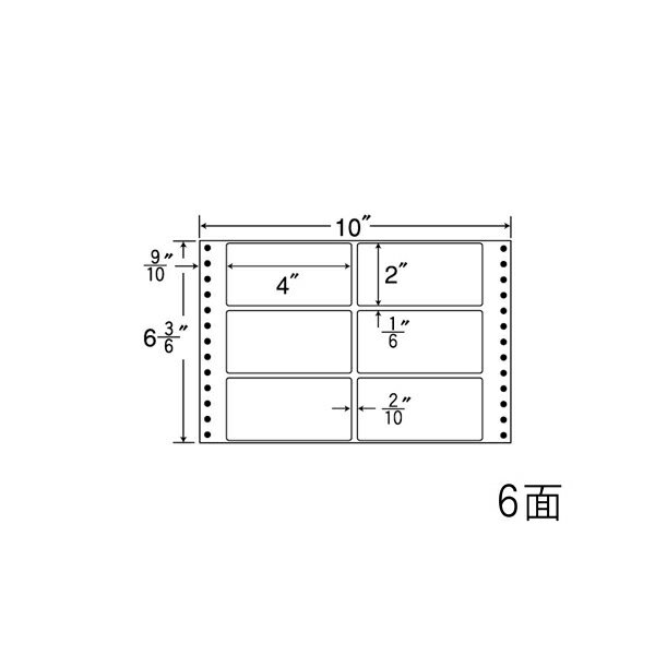 乐天商城 - ナナラベル MT10X ナナフォームM 6面2×3 1000シート