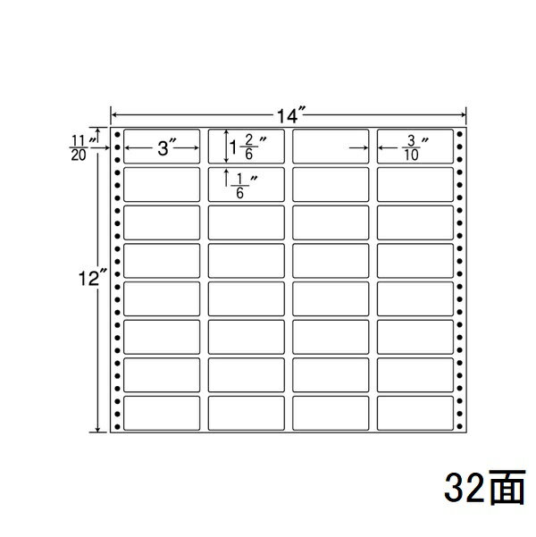乐天商城 - ナナラベル MT14G ナナフォームM 32面4×8 500シート