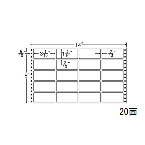 Rakuten - ナナラベル MT14V ナナフォームM 20面4×5 500シート