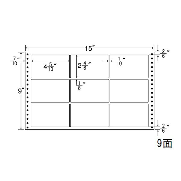 Rakuten - ナナラベル MT15F ナナフォームM 9面3×3 500シート