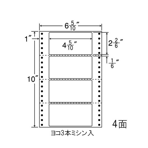 Rakuten - ナナラベル MT6I ナナフォームM 4面1×4 1000シート