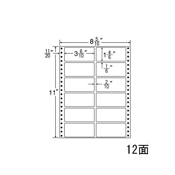 Rakuten - ナナラベル MT8E ナナフォームM 12面2×6 500シート