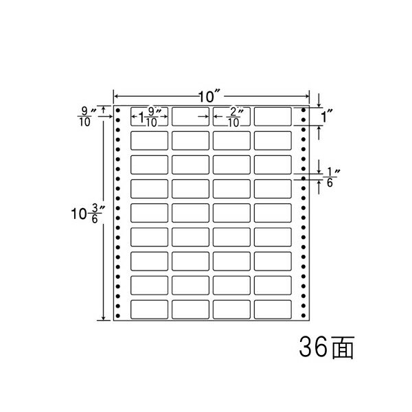 Rakuten - ナナラベル MX10G ナナフォームM 36面4×9 500シート