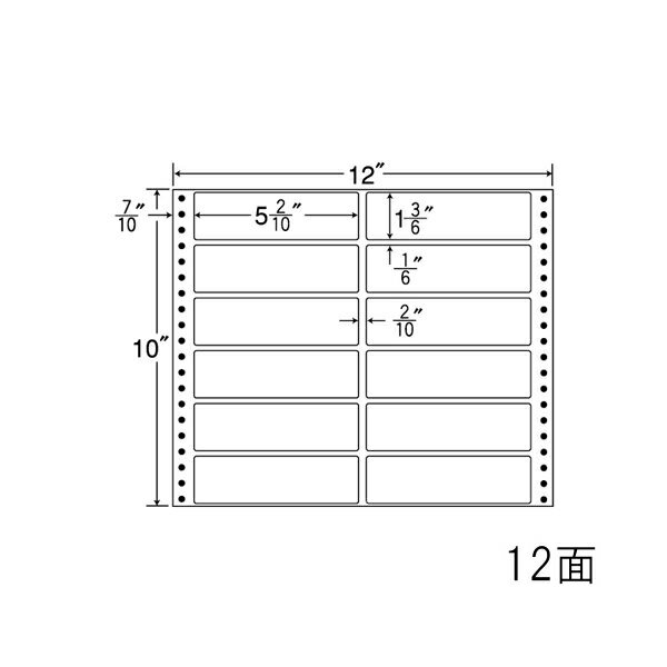 Rakuten - ナナラベル MX12F ナナフォームM 12面2×6 500シート
